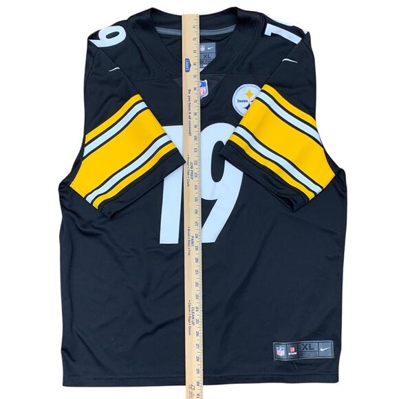 Nike Pittsburgh Steelers NFL Jersey XL JuJu Smith-Schuster Dri Fit On Field Logo - Picture 12 of 16